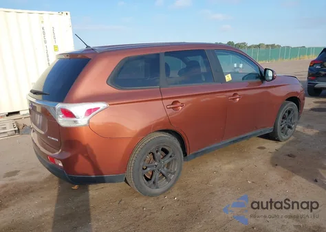 2014 Mitsubishi Outlander Se из США, поврежденный, VIN JA4AD3A30EZ020135